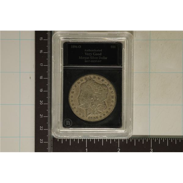 1896-O MORGAN SILVER DOLLAR