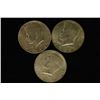 Image 1 : 1966, 1967 & 1968-D 40% SILVER JFK HALF DOLLARS