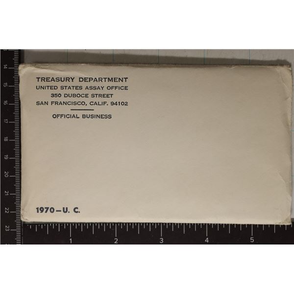 SEALED 1970 US MINT SET (UNC) P/D/S WITH ENVELOPE