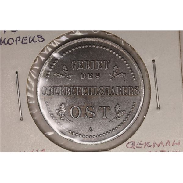 1916-A POLAND BALTIC STATES 3 KOPEKS GERMAN