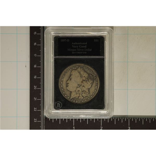 1897-O MORGAN SILVER DOLLAR