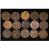 Image 2 : 15 INDIAN HEAD CENTS: 1900-1908.  CONTAINS 1 OF