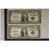 Image 1 : 1935-D & 1935-E US $1 SILVER CERT STAR NOTES, BLUE