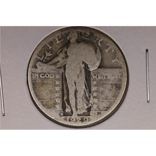 1929-D SILVER STANDING LIBERTY QUARTER
