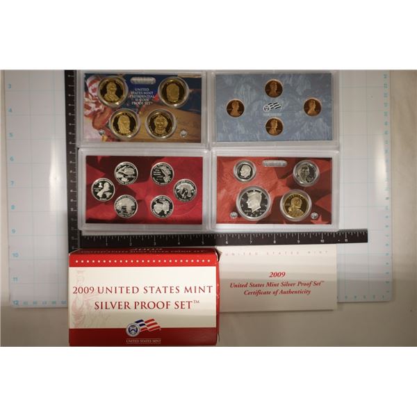 2009 US SILVER PROOF SET (WITH BOX) AND WITH