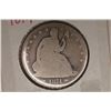 Image 1 : 1874 SILVER SEATED LIBERTY HALF DOLLAR