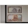Image 2 : 2 BANK OF LIBAN CRISP UNC BILLS: 10 & 25 LIVRES