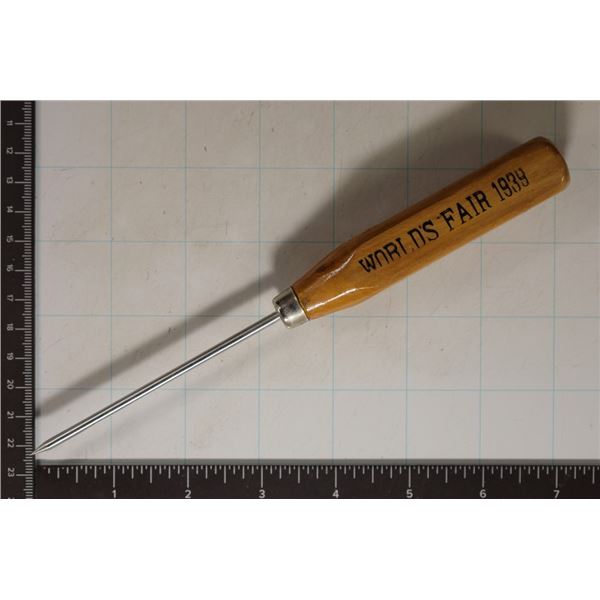 1939 SAN FRANCISCO WORLD'S FAIR LIKE NEW ICE PICK