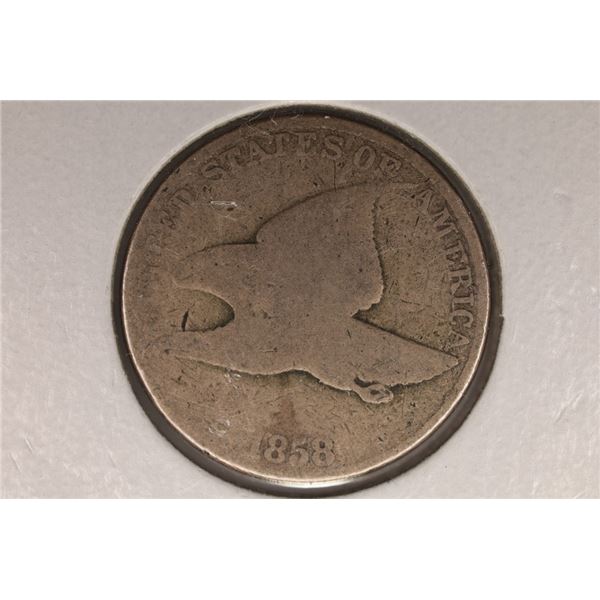 1858 FLYING EAGLE CENT