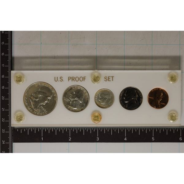 1959 US SILVER PROOF SET IN PLASTIC HOLDER
