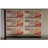 Image 1 : 6 CIRCA 1980'S ARGENTINA 10,000 PESO BILLS
