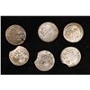 Image 1 : 6 SILVER DIME SIZED OTTOMAN EMPIRE PARA COINS: