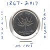 Image 1 : Canadian Half Dollar, 1867-2017, Canada Logo 150, Mint