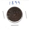 Image 1 : 1899 Canadian Large Cent Penny, Queen Victoria