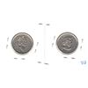 Image 2 : 2003 Canadian Quarters, New Effigy and Old Effigy