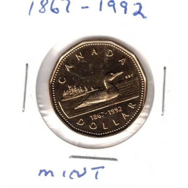 Canadian Loonie, 1867-1992 Parliament