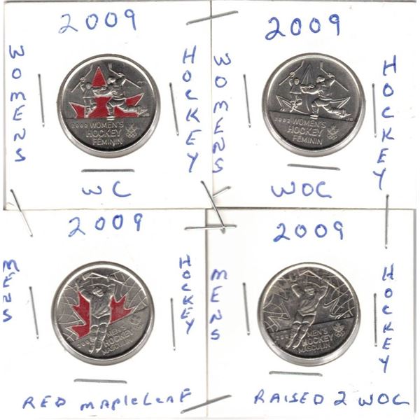 FOUR QUARTERS 2009 Hockey,  men's and women's with and without colour