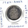 Image 1 : Canadian Half Dollar,1952-2002,Date Below Arms,Ascension,MINT