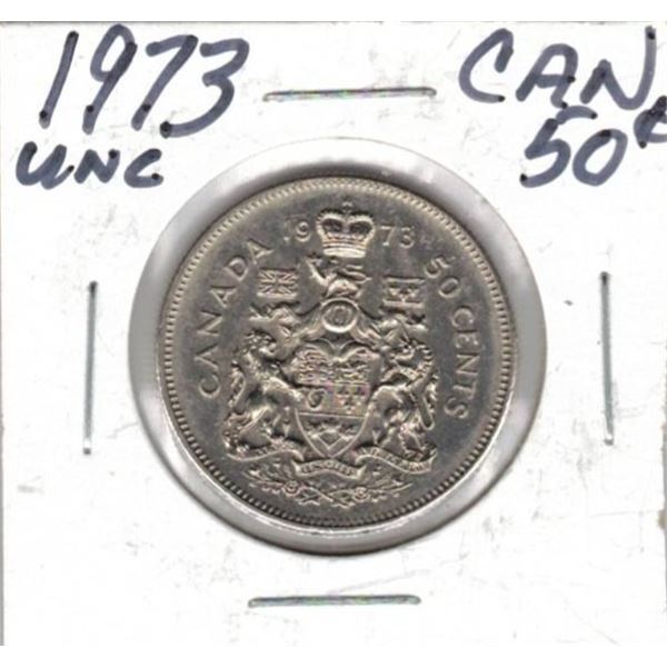 1973 Canadian Half Dollar