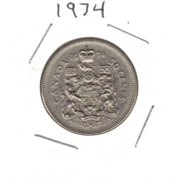 1974 Canadian Half Dollar