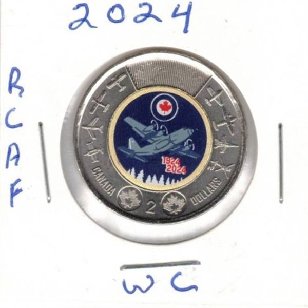 2024 , Toonie with King Charles III , uncirculated