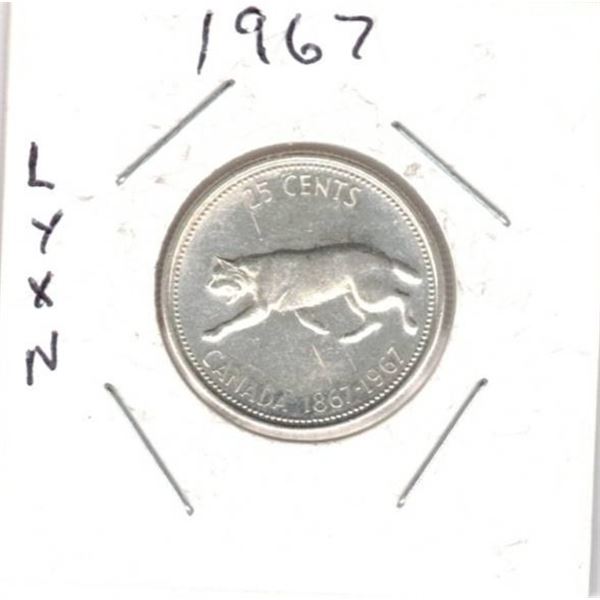Canadian Centennial Quarter-Lynx