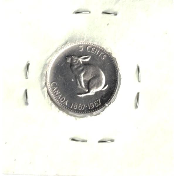 1967 Nickel, uncirculated