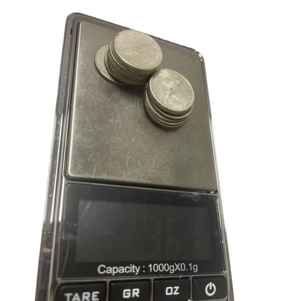 Silver Dimes  all 1967 Fish , 36.1 g