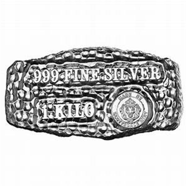 1kg Scottsdale Tombstone Silver Nugget - TAX EXEMPT