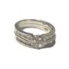 Ring Set,  .925 Silver, 94.8% Silver , SIZE Eight