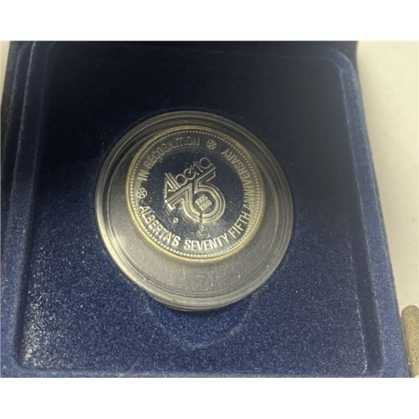 SILVER 1984 Pope John Paul II Visit to Alberta Medallion - SEE ANALYSIS