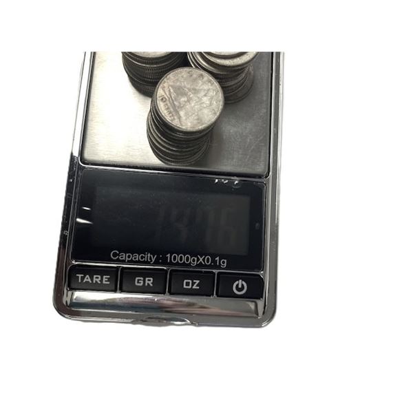 Silver Dimes,  all 1968 147.6 g