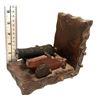 Image 1 : Decorative wooden cannon model / bookend