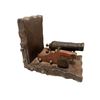 Image 3 : Decorative wooden cannon model / bookend