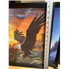 Image 7 : FIVE 3D Lenticular Wolf and Eagles  Art