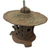 Image 4 : Japanese Cast Iron Lantern Pagoda