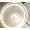 Image 2 : Fire king peach lustre serving bowl  AND smaller Oven Proof White Bowl USA 310