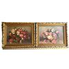 Image 1 : Framed Floral Still Life  x 2