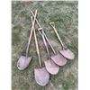 Image 1 : FIVE Shovels , metal