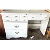 Image 1 : White Desk ,  Height 30.5”, width 46.5”c depth 15.75”