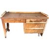 Image 1 : Wooden Desk needs repair , height 30.25”, 20” depth, 52.25” width