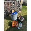 Image 6 : HUGE LOT OF Fishing Supplies,  Tack, Reels and Rods!!