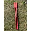 Image 2 : TWO Red Oars