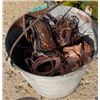 Image 2 : Bucket of Copper pieces and wire