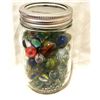 Image 3 : Jar of Vintage Marbles