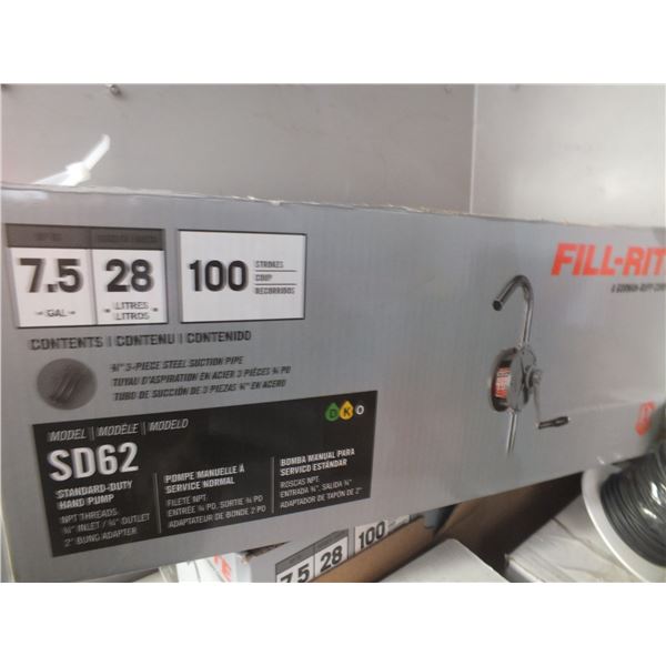 2 Fill Rite Hand Pumps