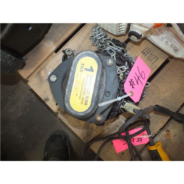 1 Ton Chain Hoist