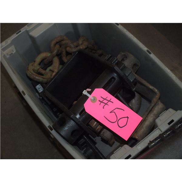 3 Strap Winders & 1 Chain