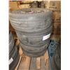 Image 1 : Set of 4 Bridgestone Tires w/ Rims