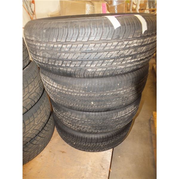 Set of 4 Yokohama Tires no rims
